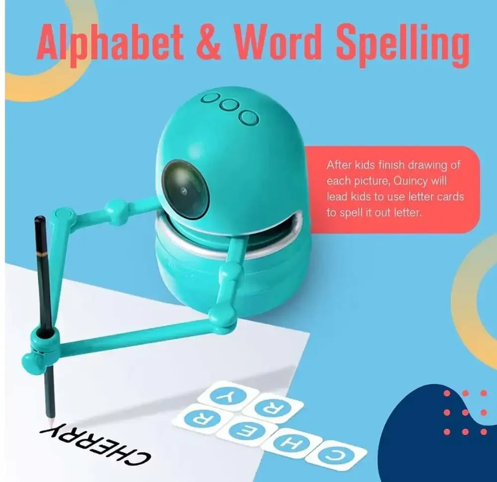 Landzo Quincy The Robot Artist Educational Drawing Toy